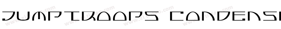 Jumptroops Condensed字体转换